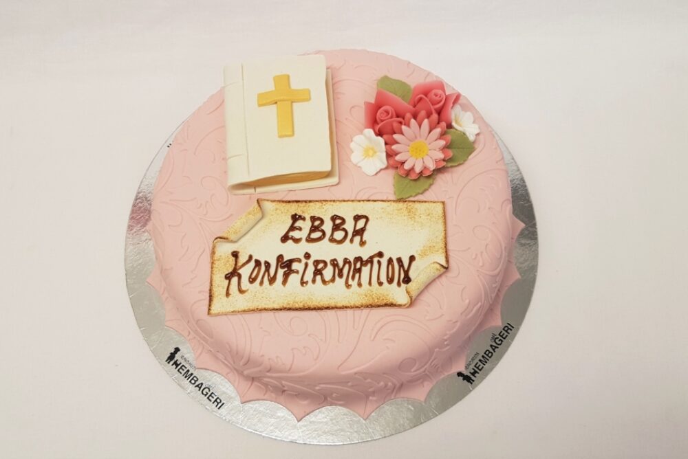Konfirmationstårta Bibel